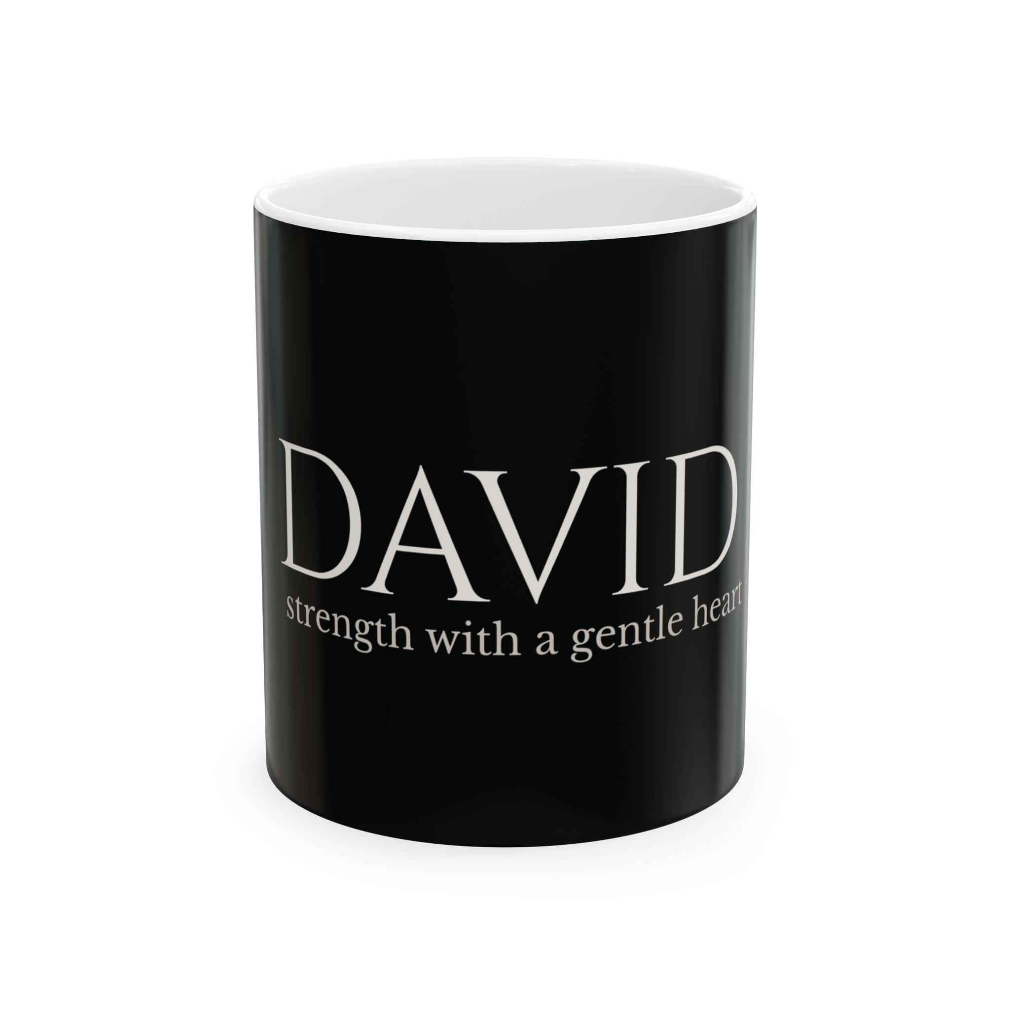 DAVID Minimalist Ceramic Mug