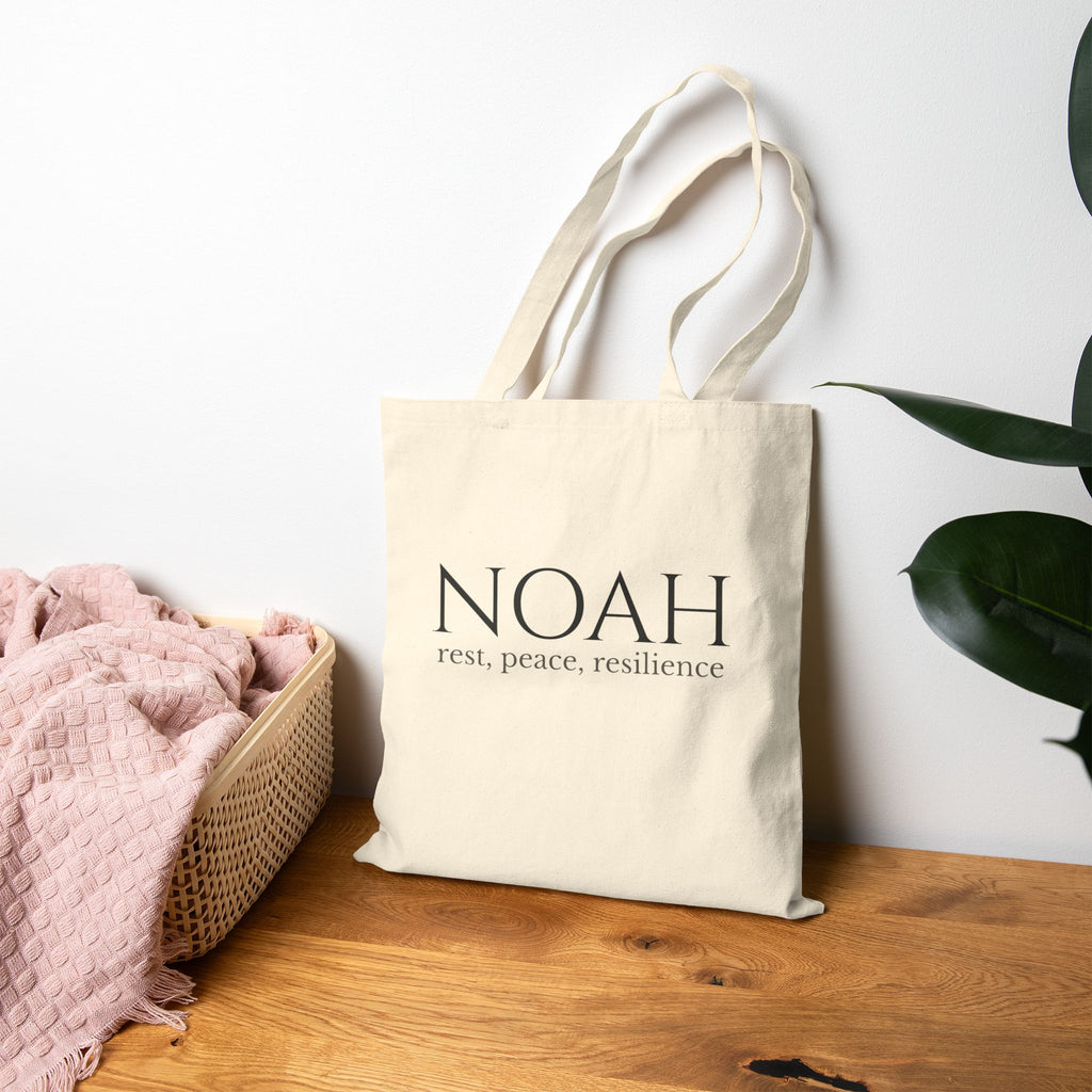 NOAH Minimalist Canvas Tote