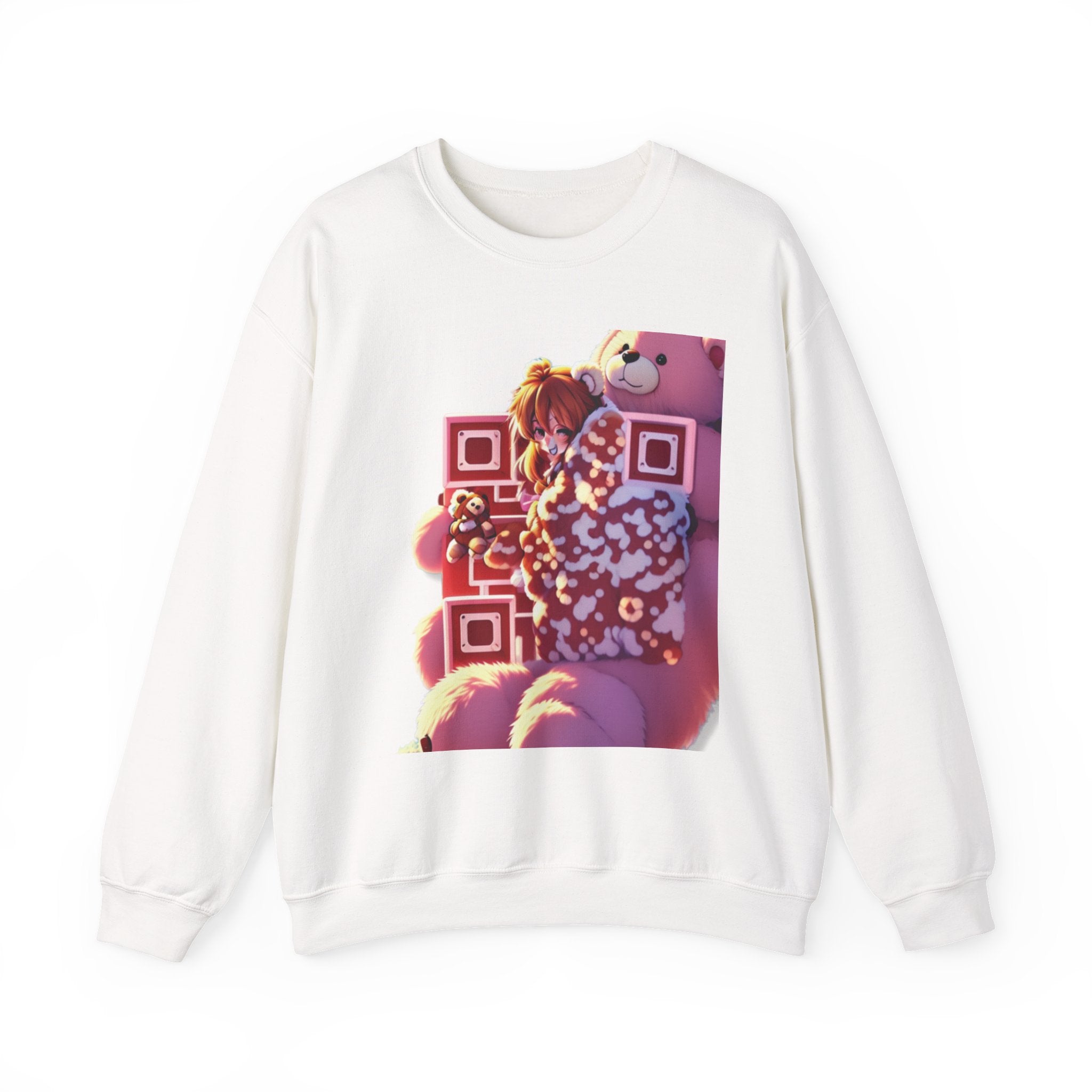 Built Different Teddy Anime Sweatshirt