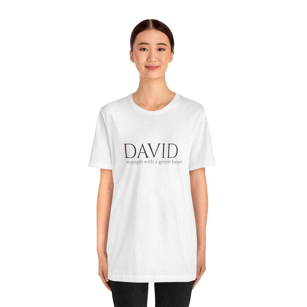 DAVID Minimalist Unisex Tee