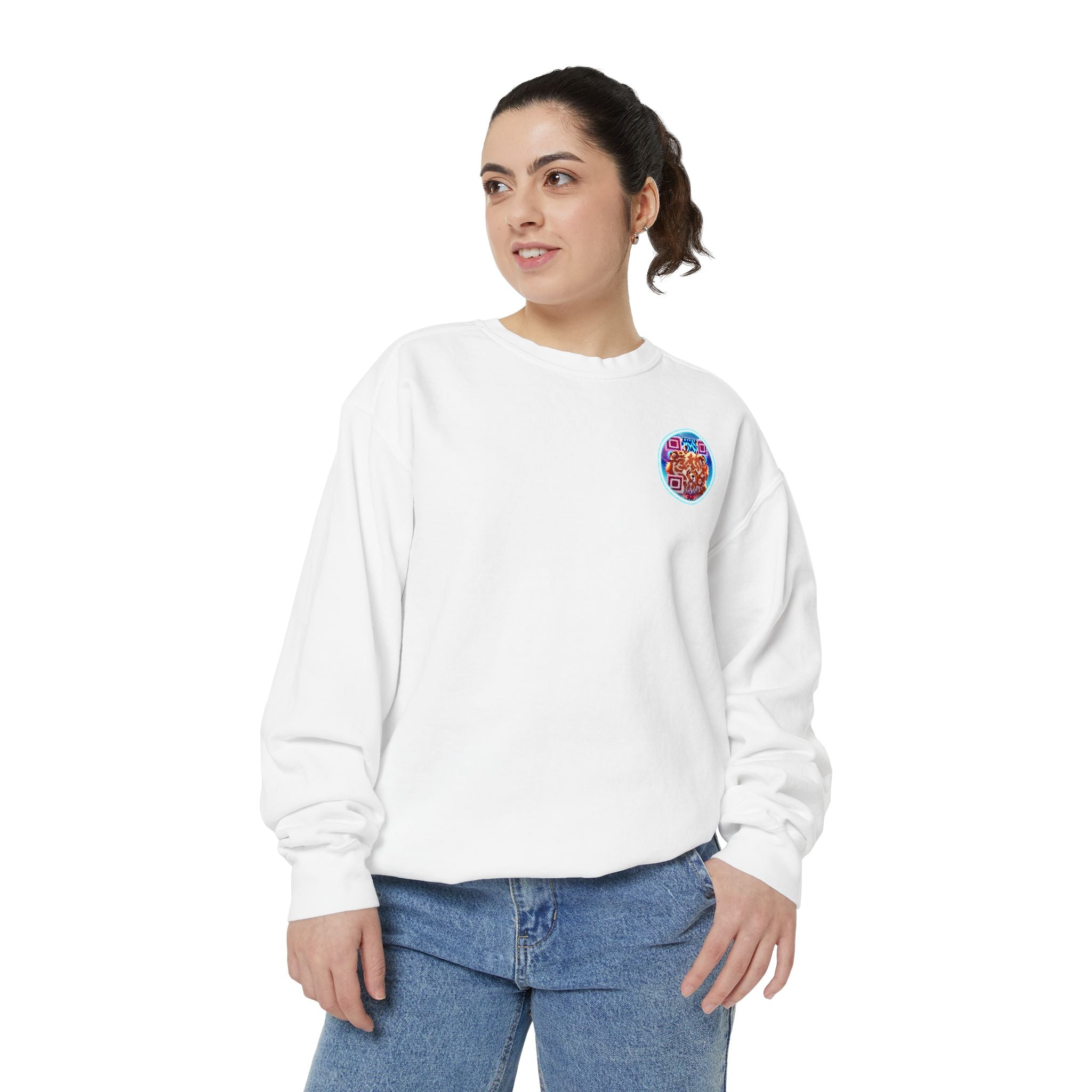 Built Different Circuit Garment-Dyed Sweatshirt