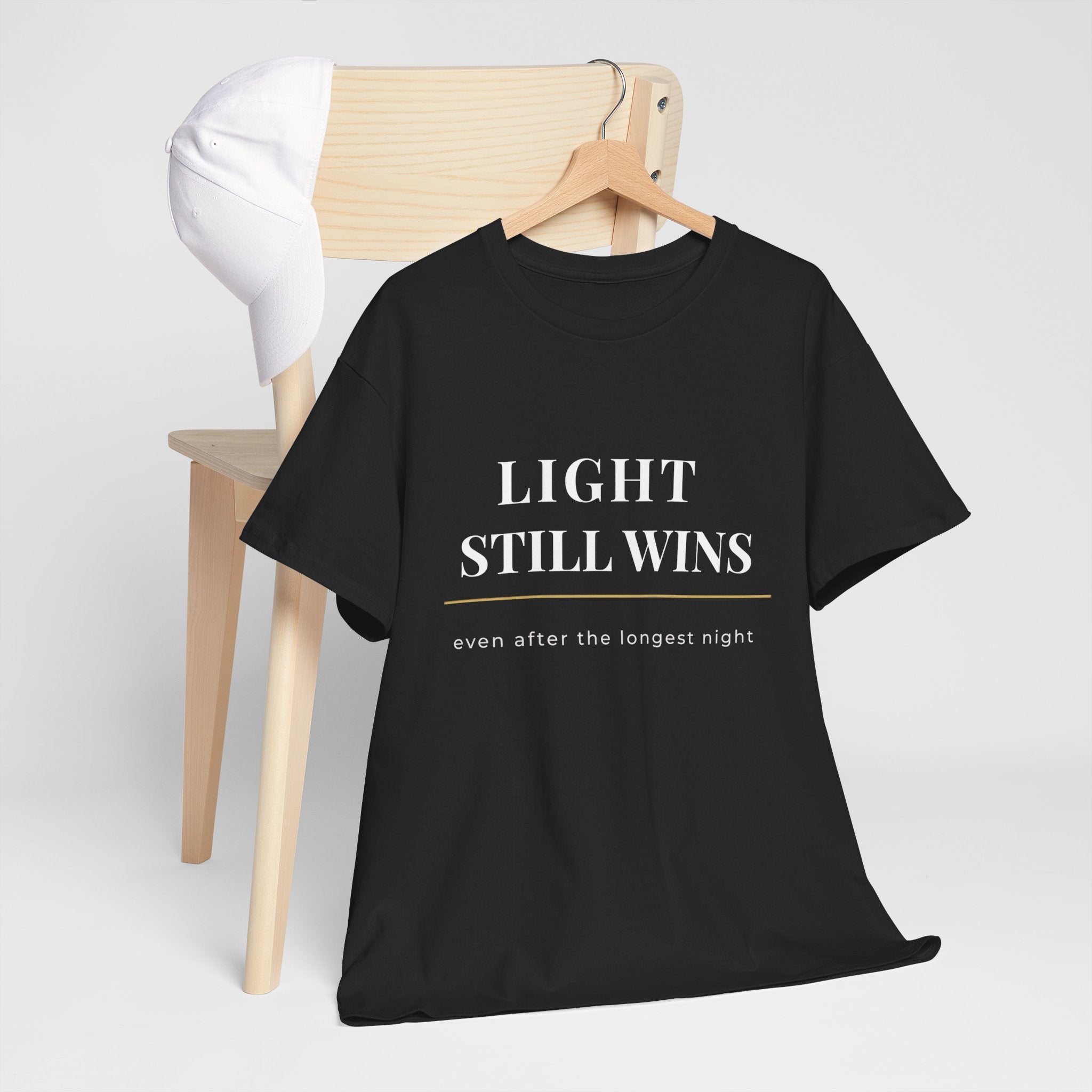 LIGHT STILL WINS Cotton T-Shirt