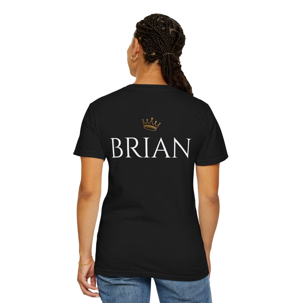 BRIAN Minimalist Garment-Dyed T-Shirt