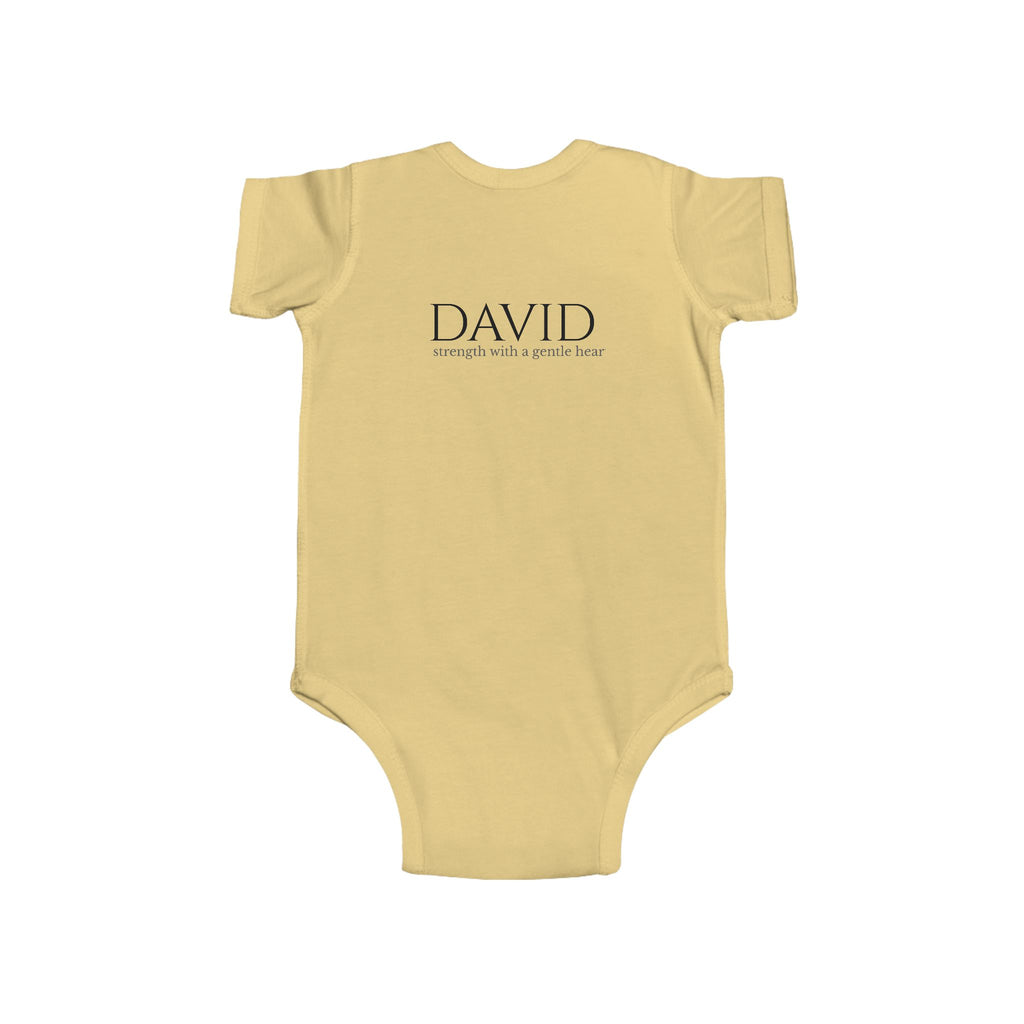DAVID Minimalist Infant Bodysuit