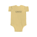 DAVID Minimalist Infant Bodysuit