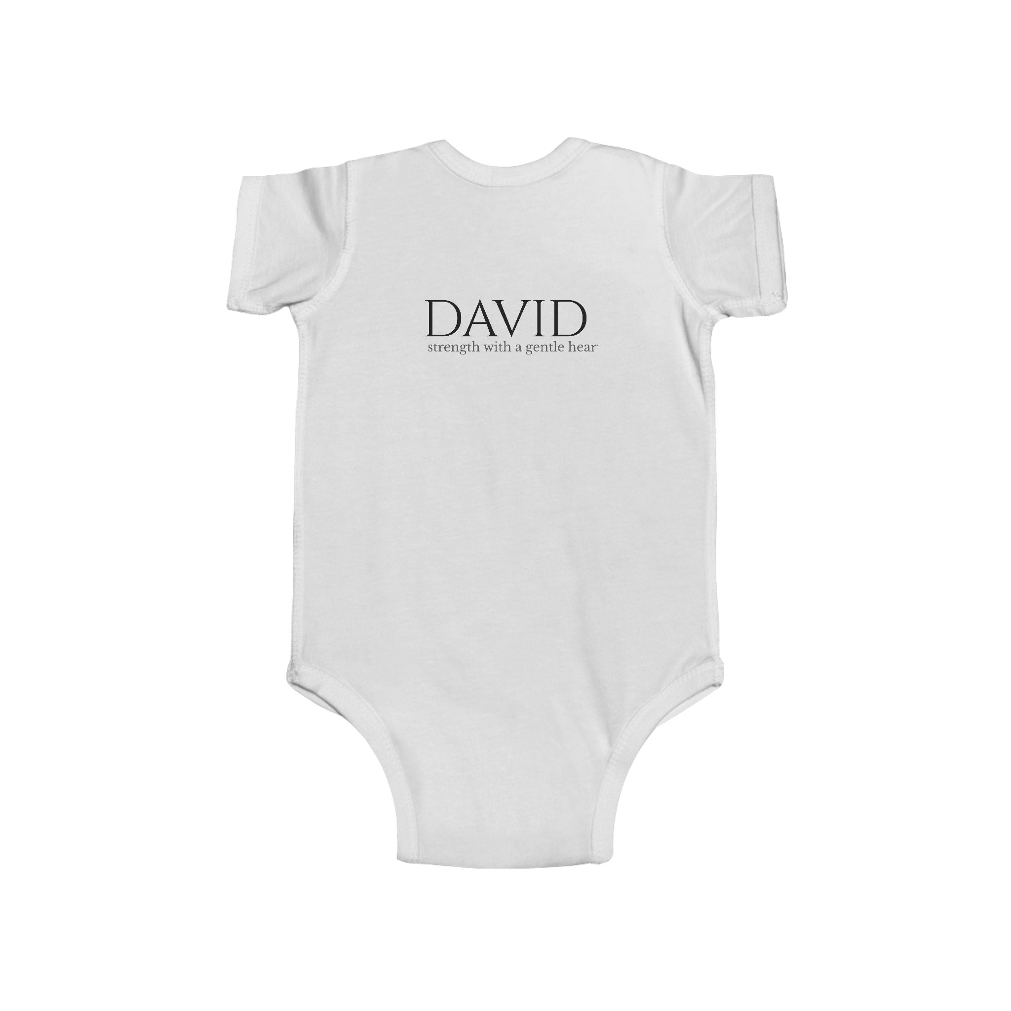 DAVID Minimalist Infant Bodysuit