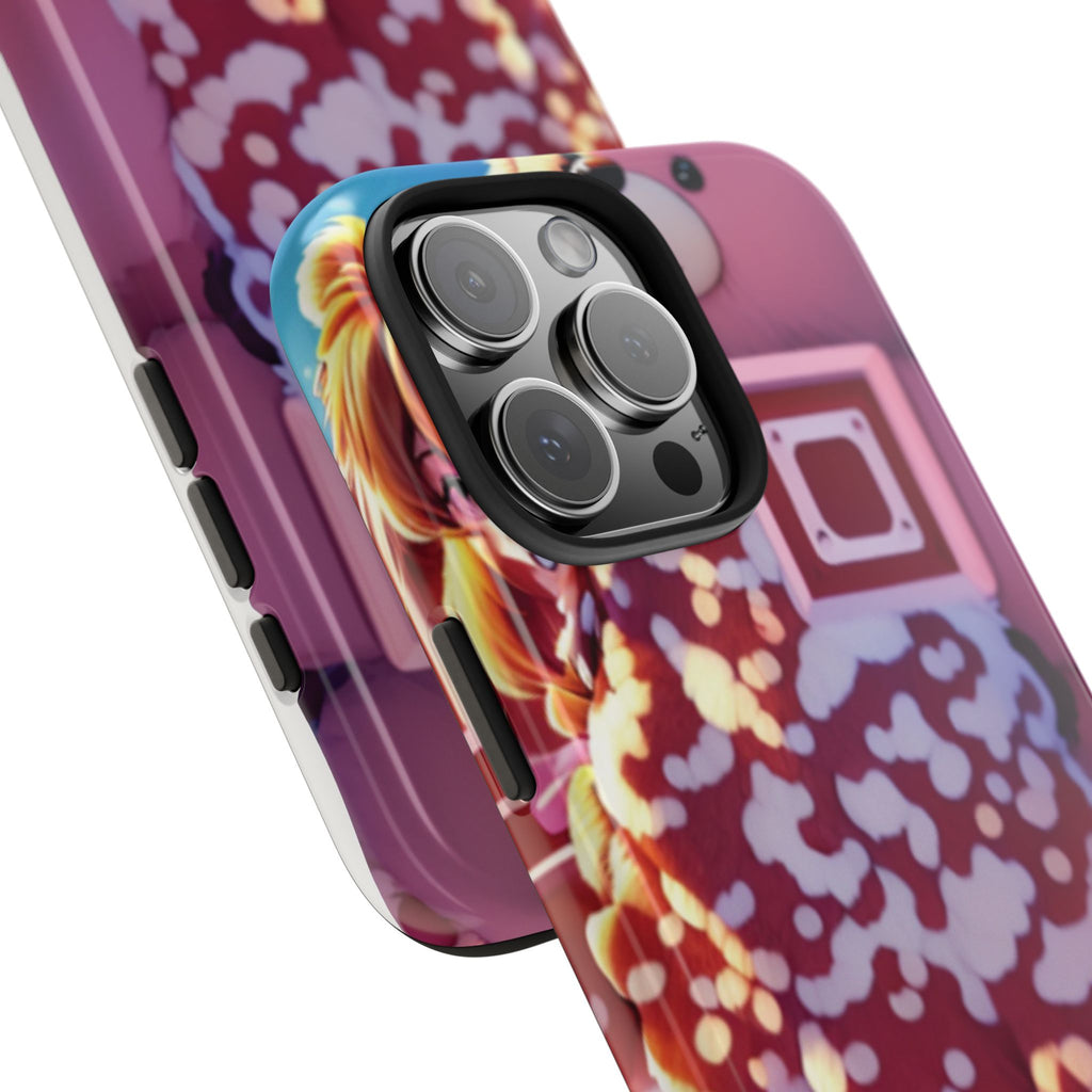 Built Different Teddy Anime Phone Case
