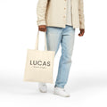 LUCAS Minimalist Canvas Tote Bag
