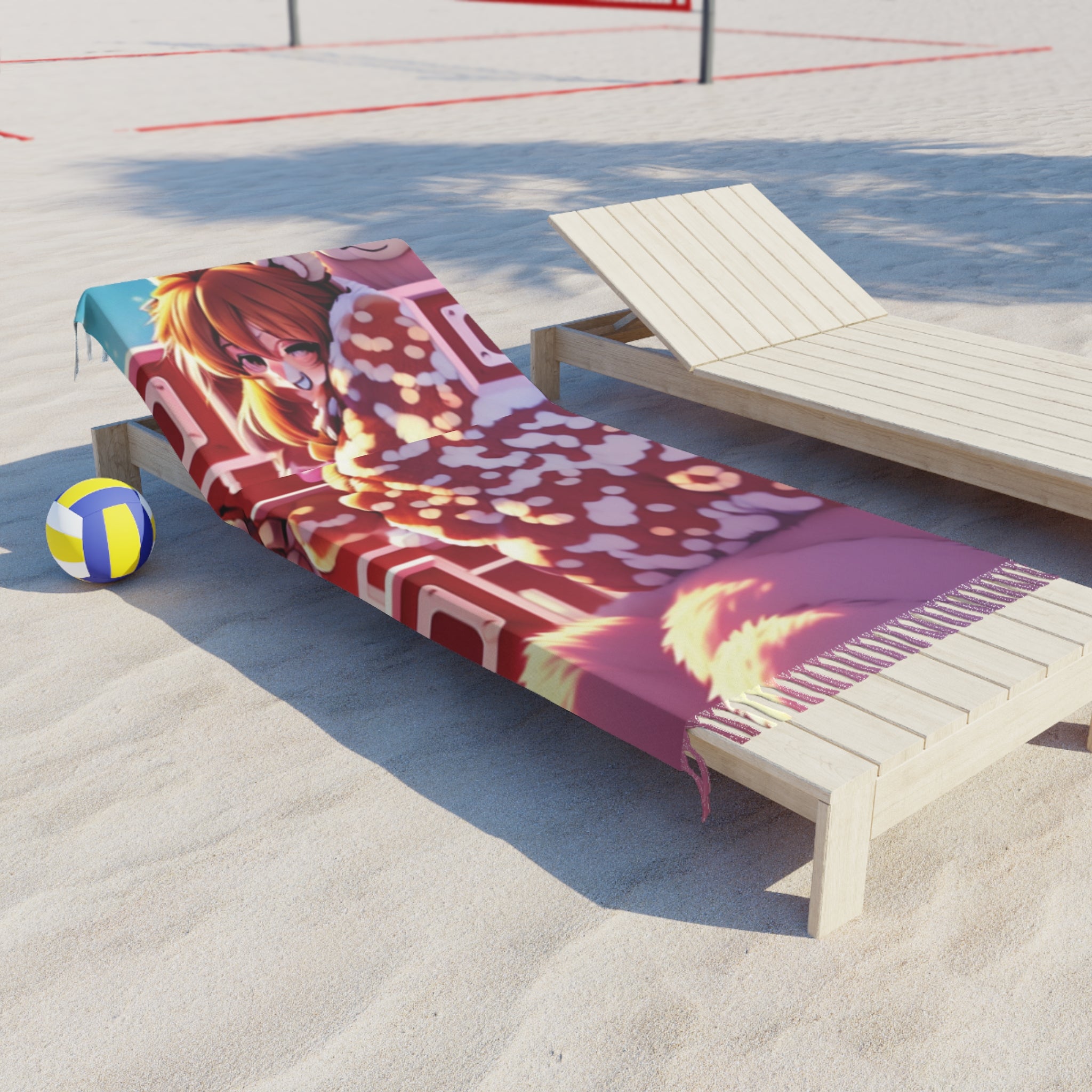 Built Different Teddy Anime Beach Cloth