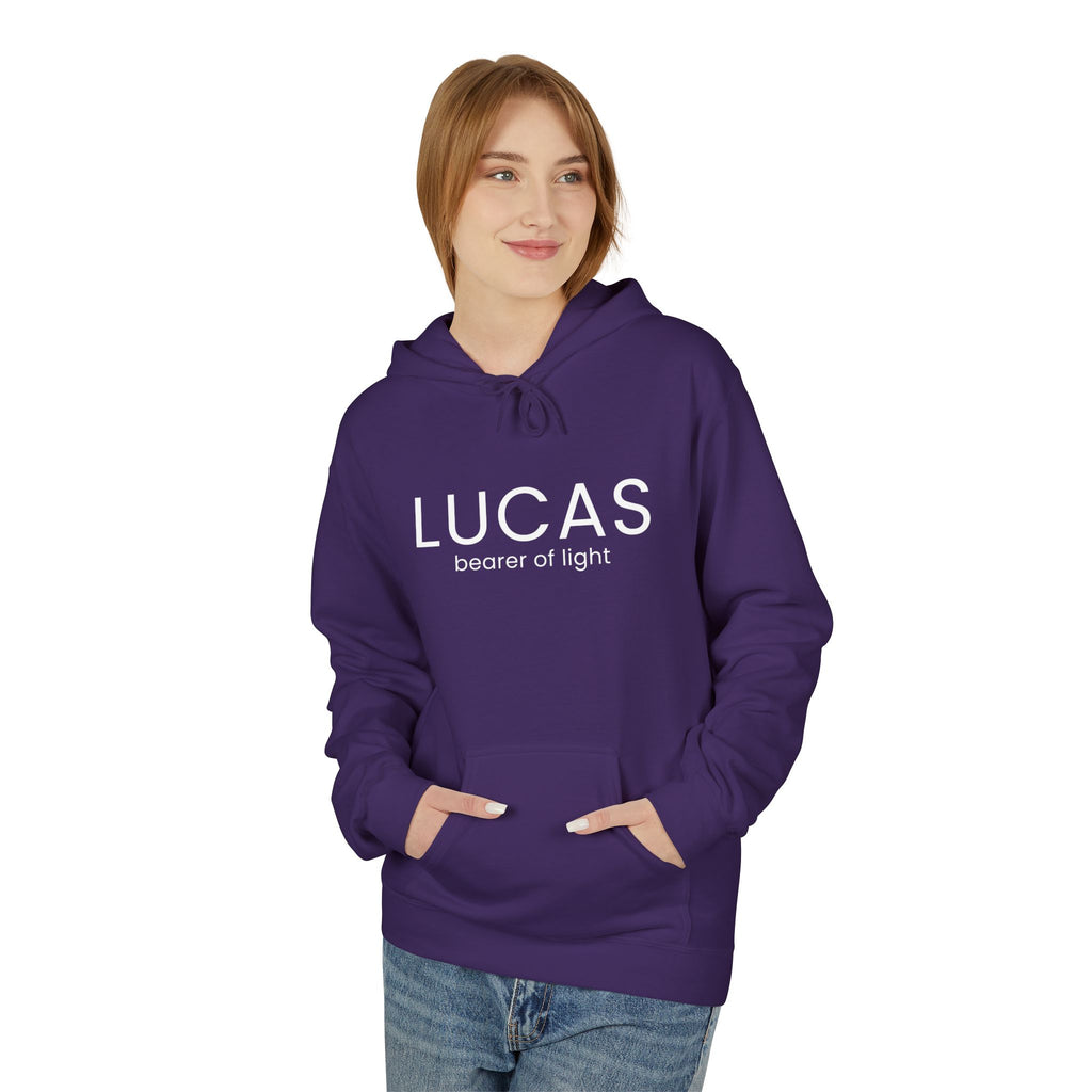 LUCAS Minimalist Fleece Hoodie