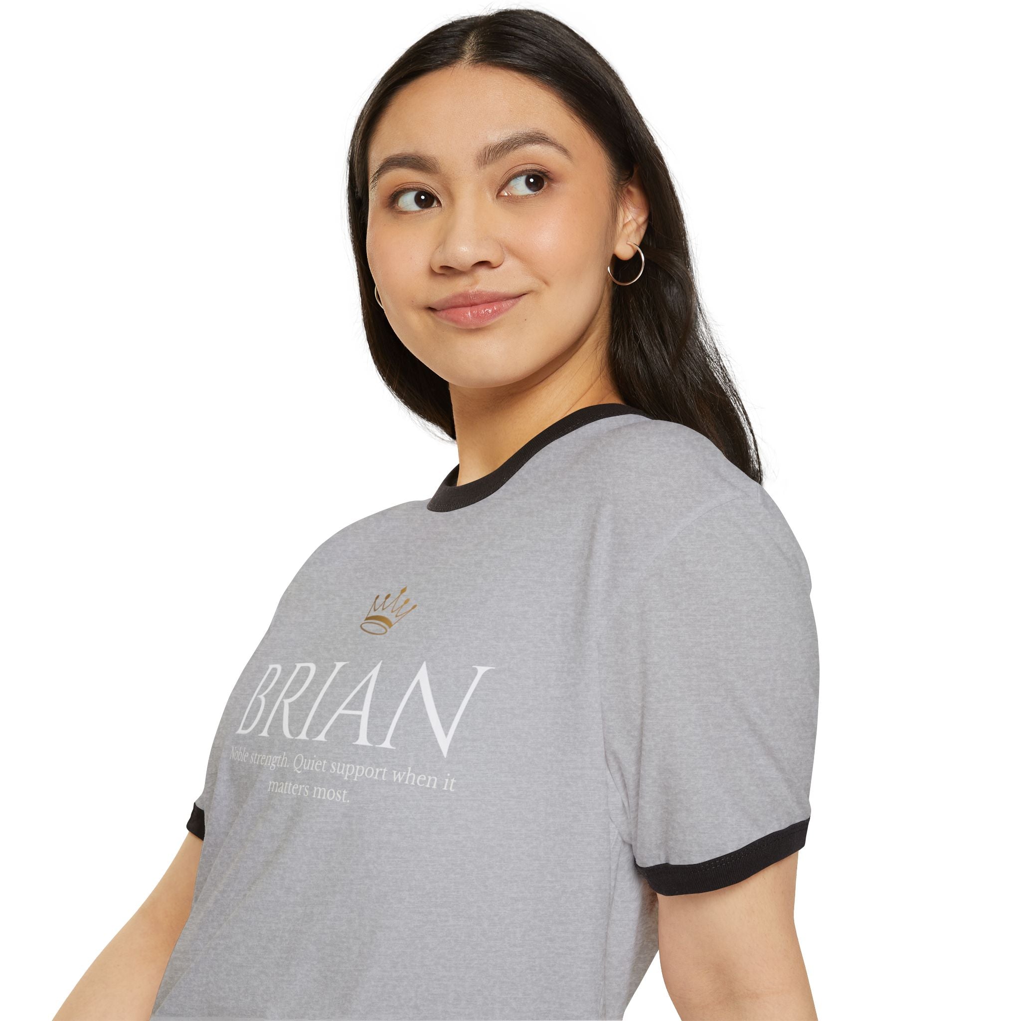 BRIAN Minimalist Ringer T-Shirt