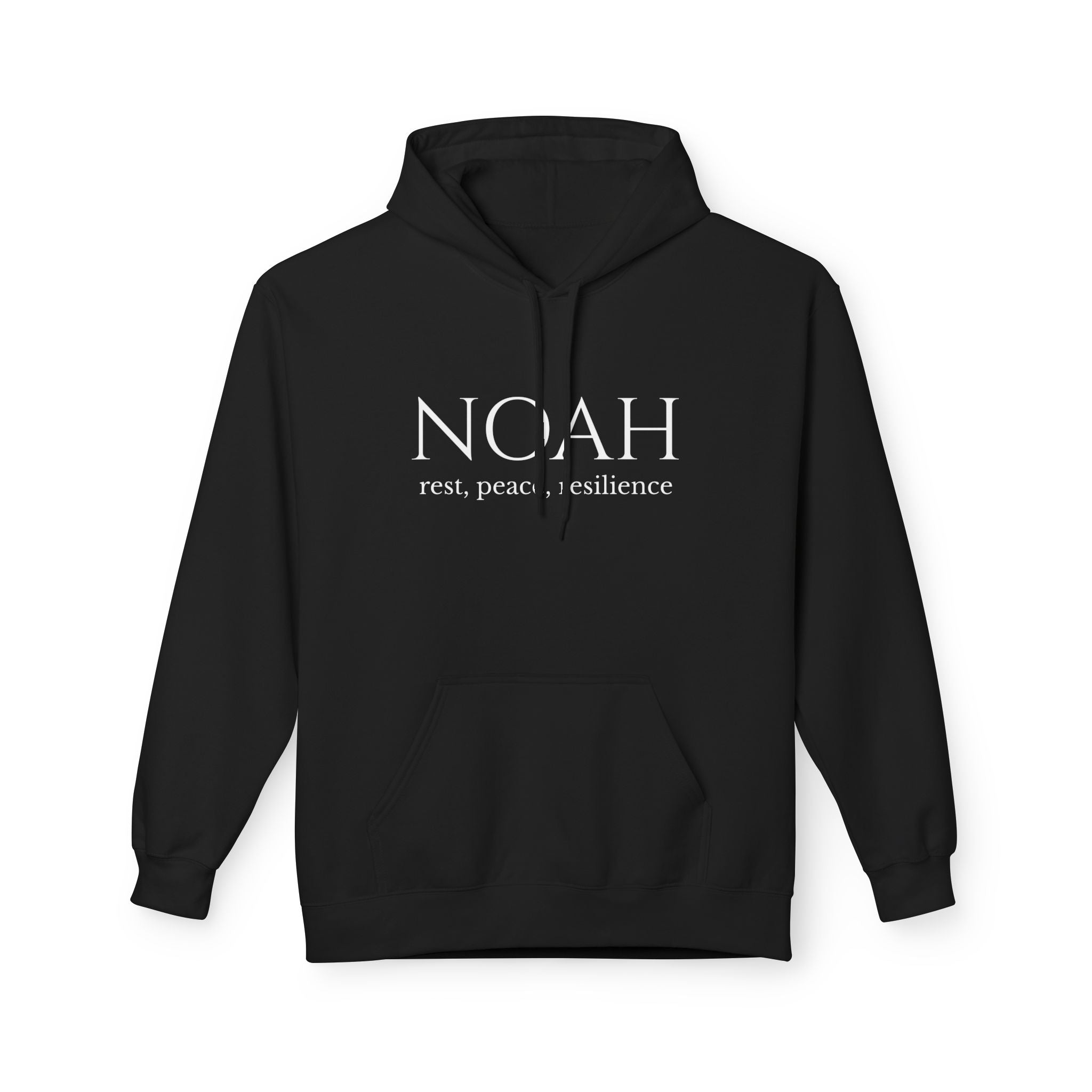 NOAH Minimalist Fleece Hoodie