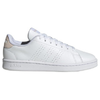 adidas Womens Advantage Lace Up Sneakers - White