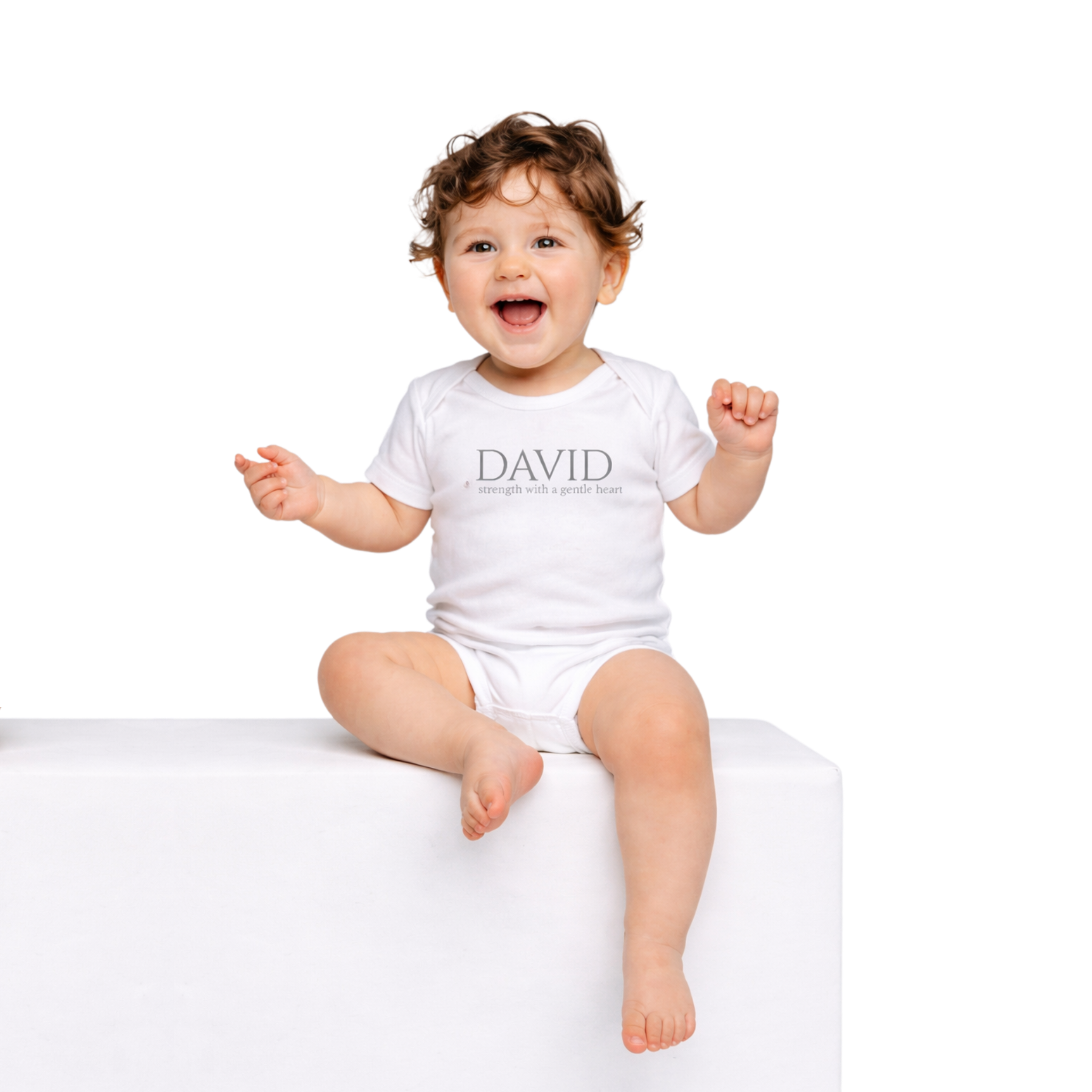 DAVID Minimalist Infant Bodysuit