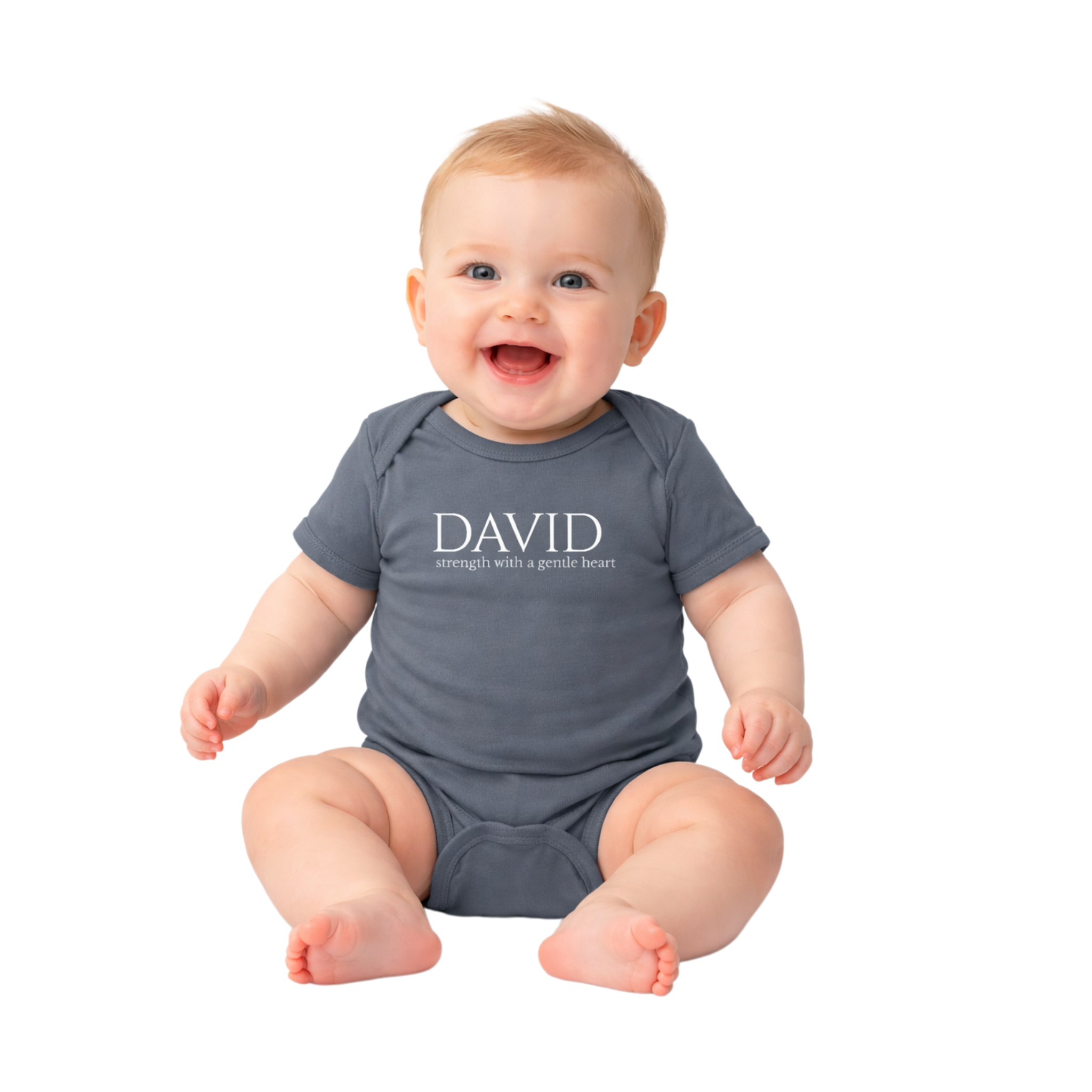 DAVID Minimalist Infant Bodysuit