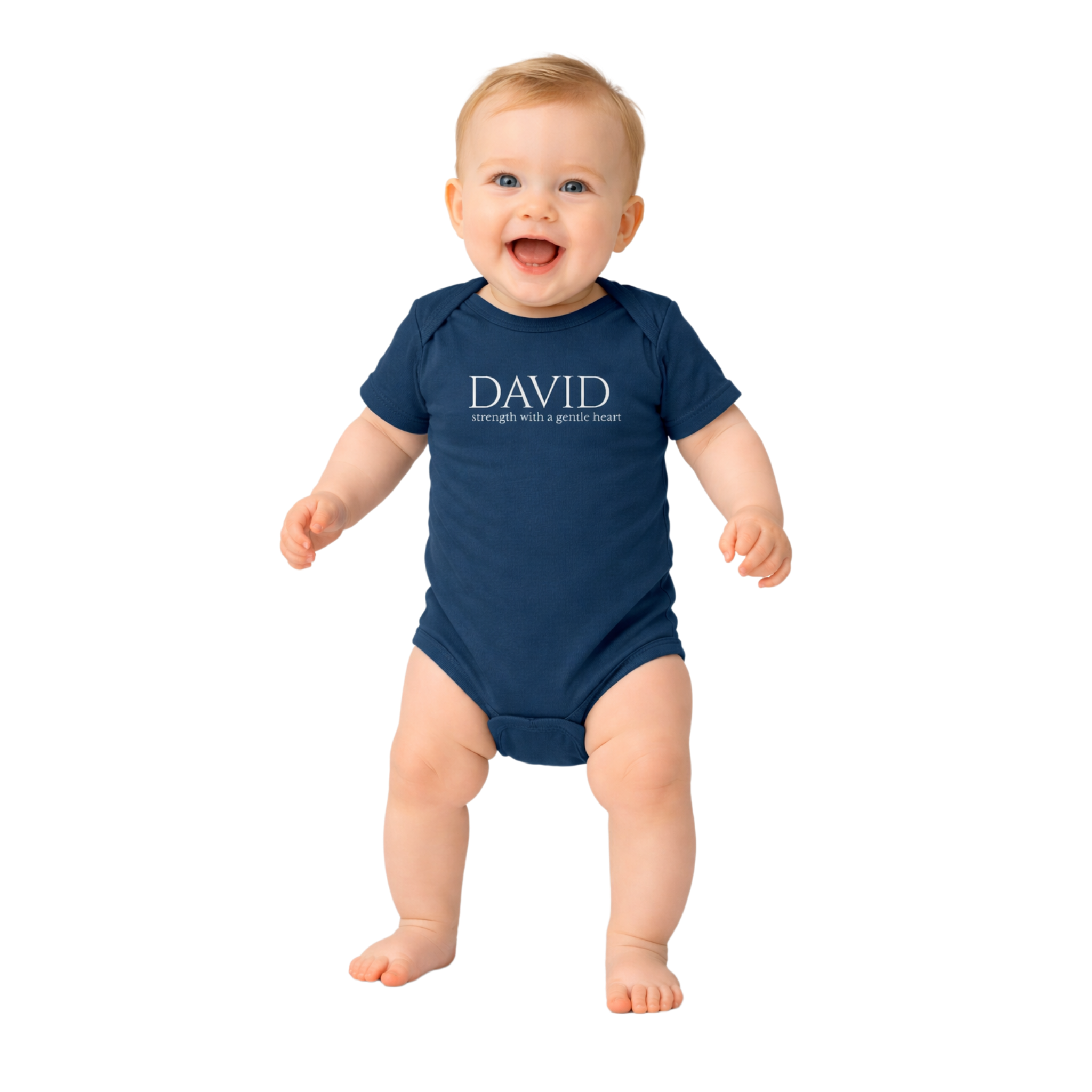 DAVID Minimalist Infant Bodysuit
