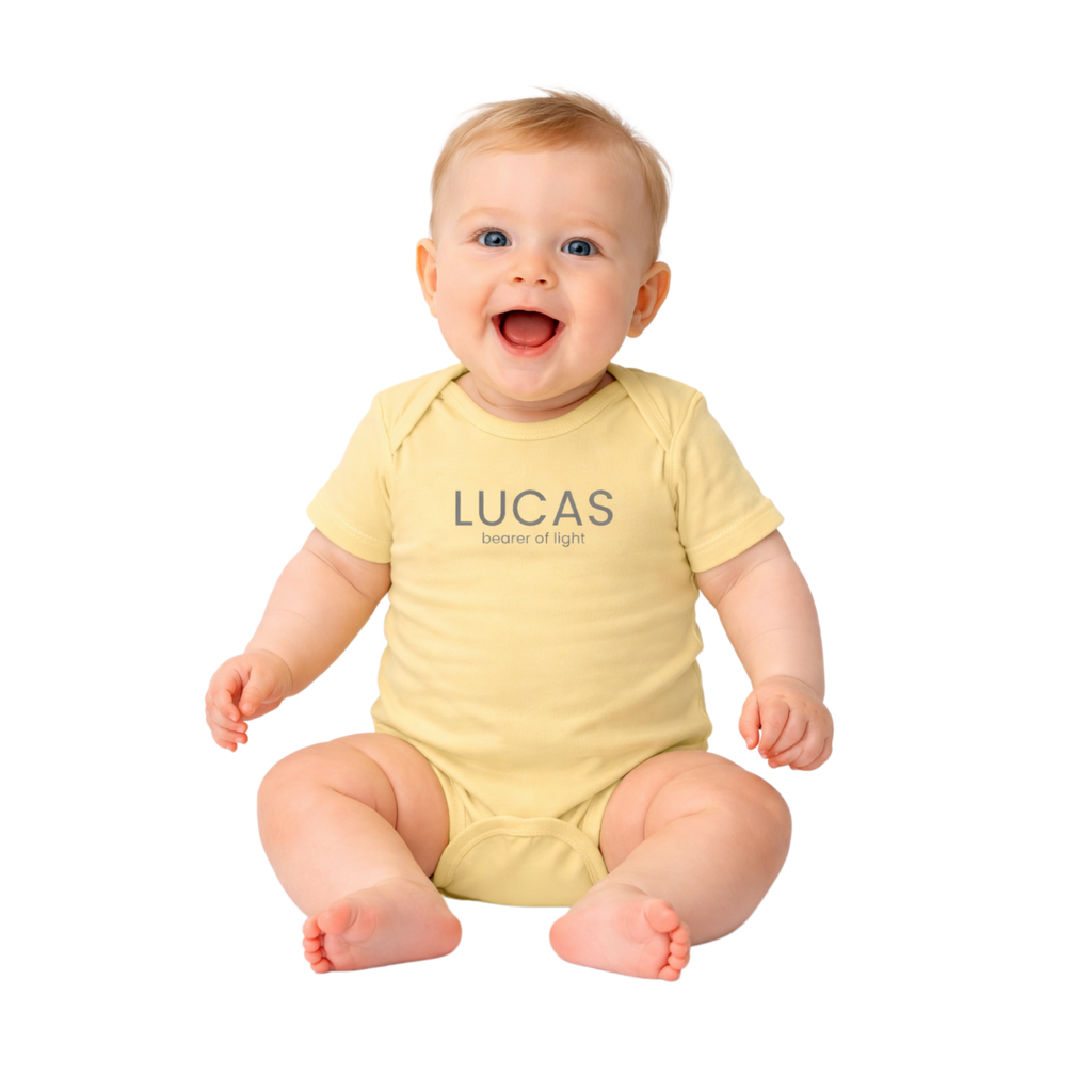 LUCAS Minimalist Infant Bodysuit