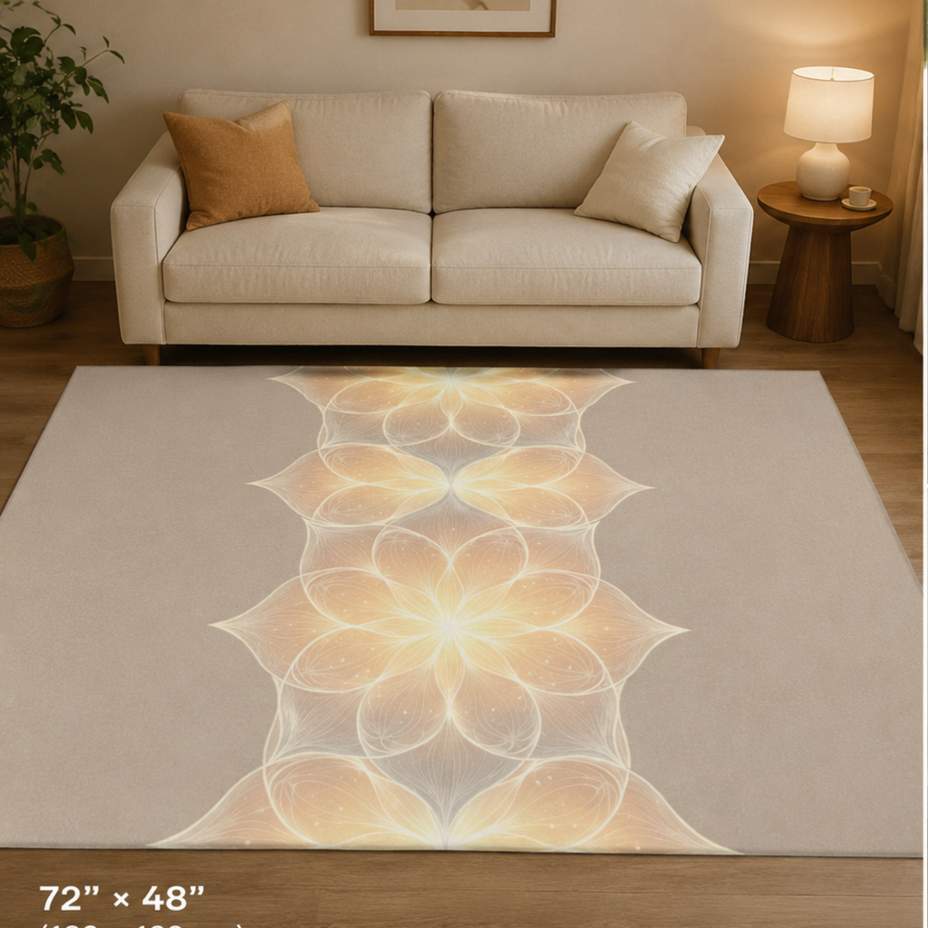 Blooming Becoming Area Rug