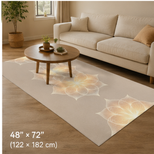 Blooming Becoming Area Rug