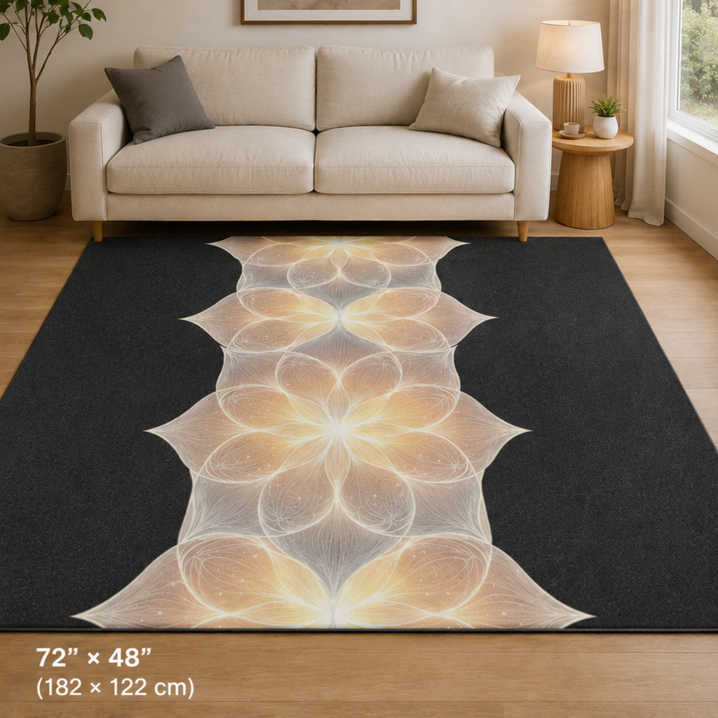 Blooming Becoming Area Rug